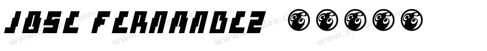 Jose Fernandez字体转换